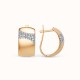 The Blind Fold Diamond Earrings Yellow Gold