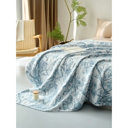 100% Cotton Jacquard Gauze Blanket