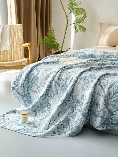 100% Cotton Jacquard Gauze Blanket