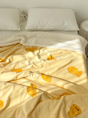 Lunch Break Lambswool Blanket