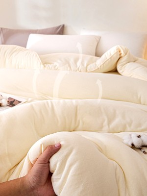 Soft and Soft Undyed Cotton Quilt