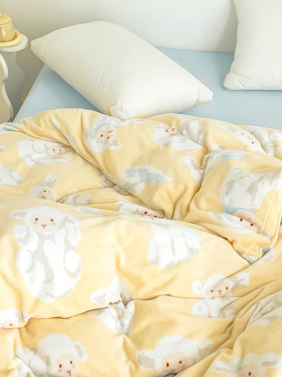 Cartoon Plush Duvet Cover