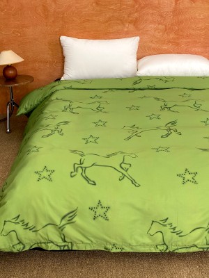 Star and Horse Print Duvet Cover