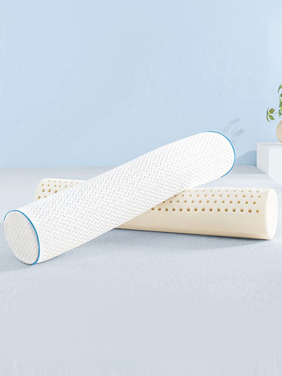 Cylindrical Latex Cervical Pillow