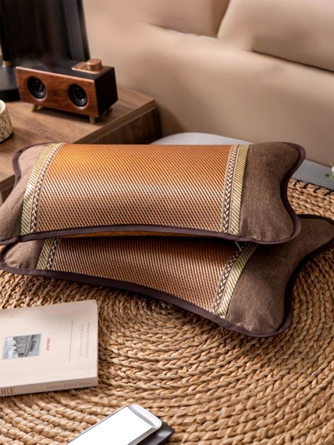 Summer Cooling Rattan Pillow