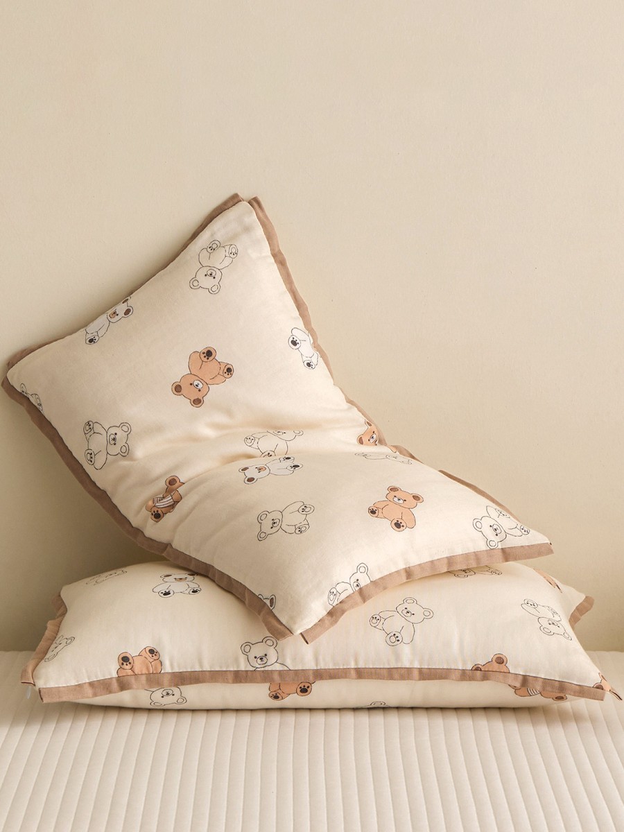 Double-Layer Cotton Baby Pillow