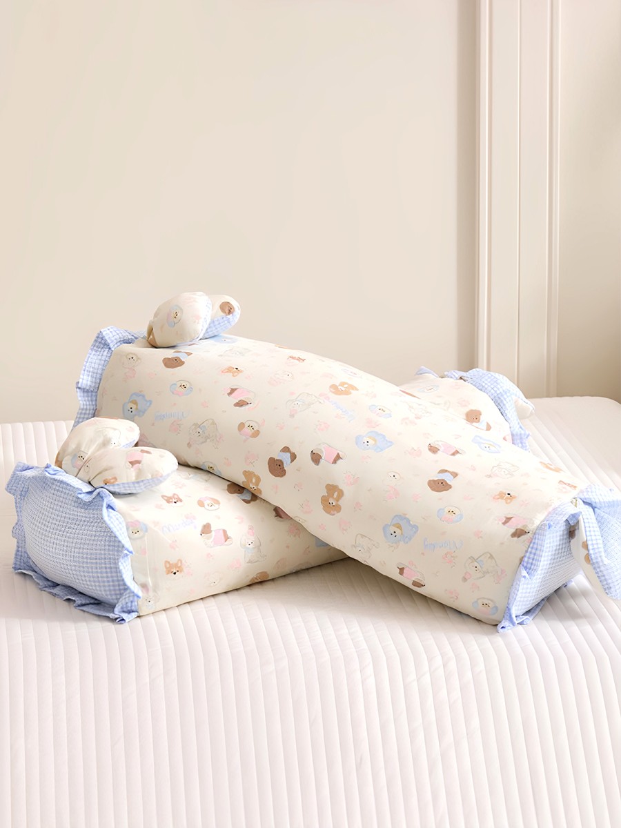 100% Cotton Rabbit Ear Buckwheat Pillow