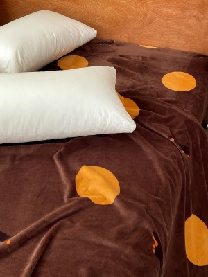 Dachshund Cream Fleece Bed Sheets