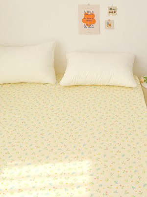 Colorful Floral Cotton Bed Sheet