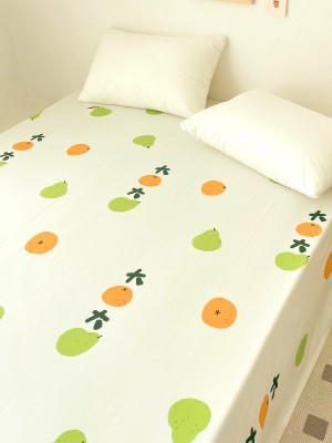 Fruit Orange Cotton Bed Sheets
