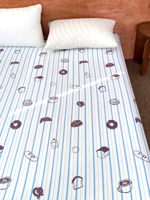 Baking Themed 100% Cotton Bed Sheets