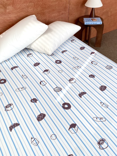 Baking Themed 100% Cotton Bed Sheets
