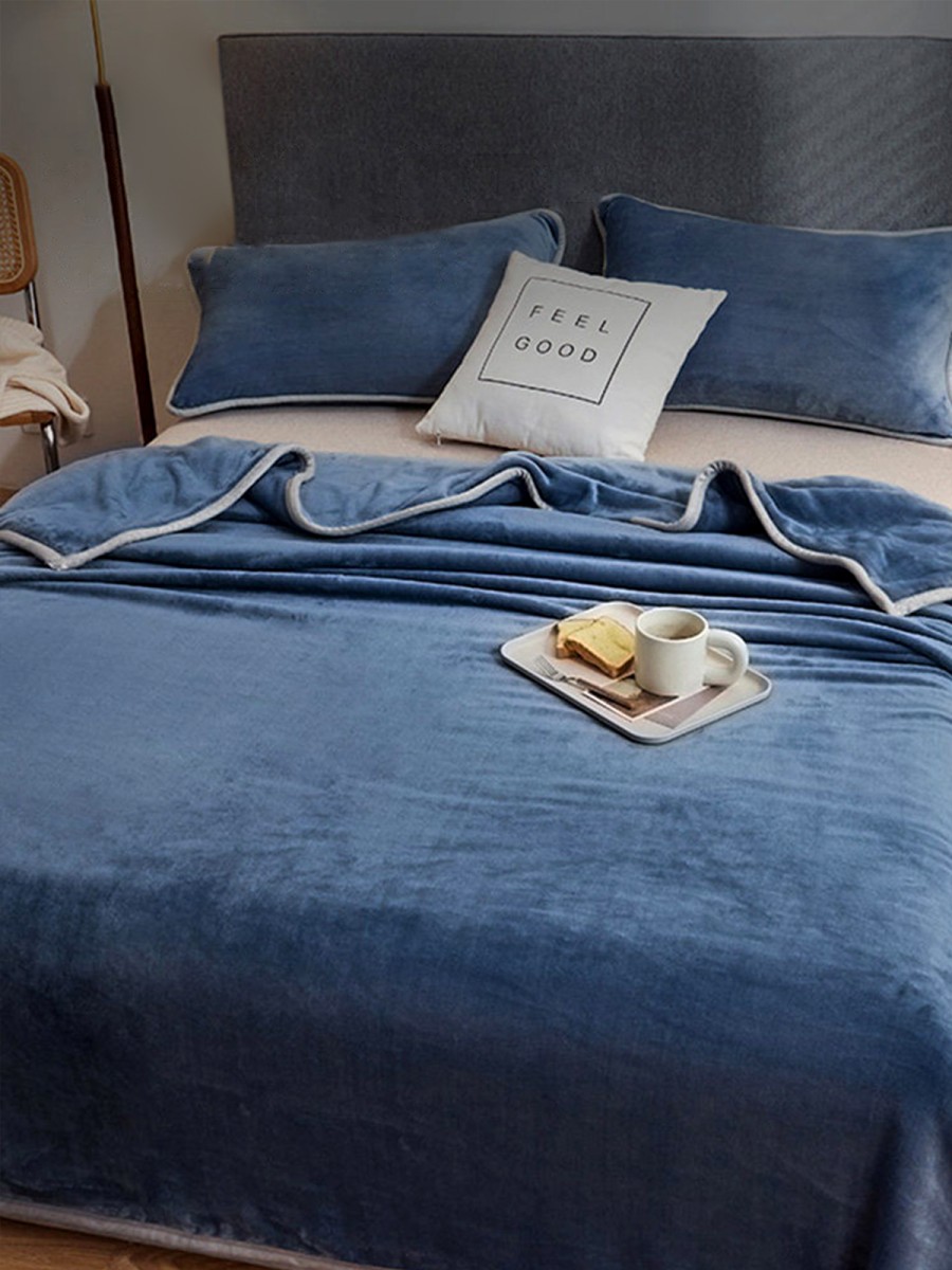 Winter Milk Fleece Bed Sheets