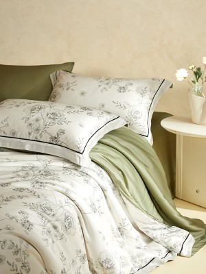 100 Count Long Staple Cotton Bedding Set