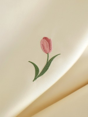 Tulip Embroidered Bedding Set
