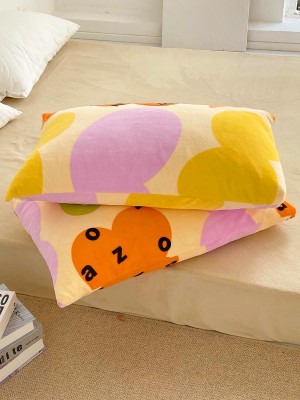 Irregular Colorful Polka Dot Pillowcase