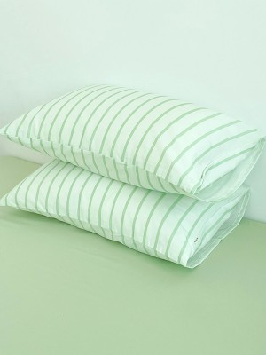 Simple and Fresh Striped Pillowcase