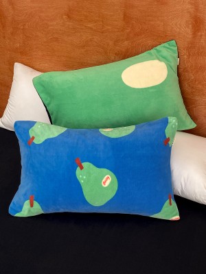 Pear Print Plush Pillowcase